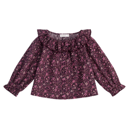 Cecile Top - Flora Fig | Jamie Kay