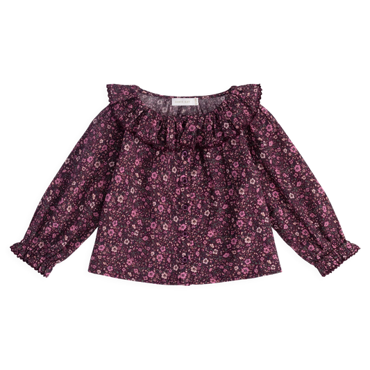 Cecile Top - Flora Fig | Jamie Kay
