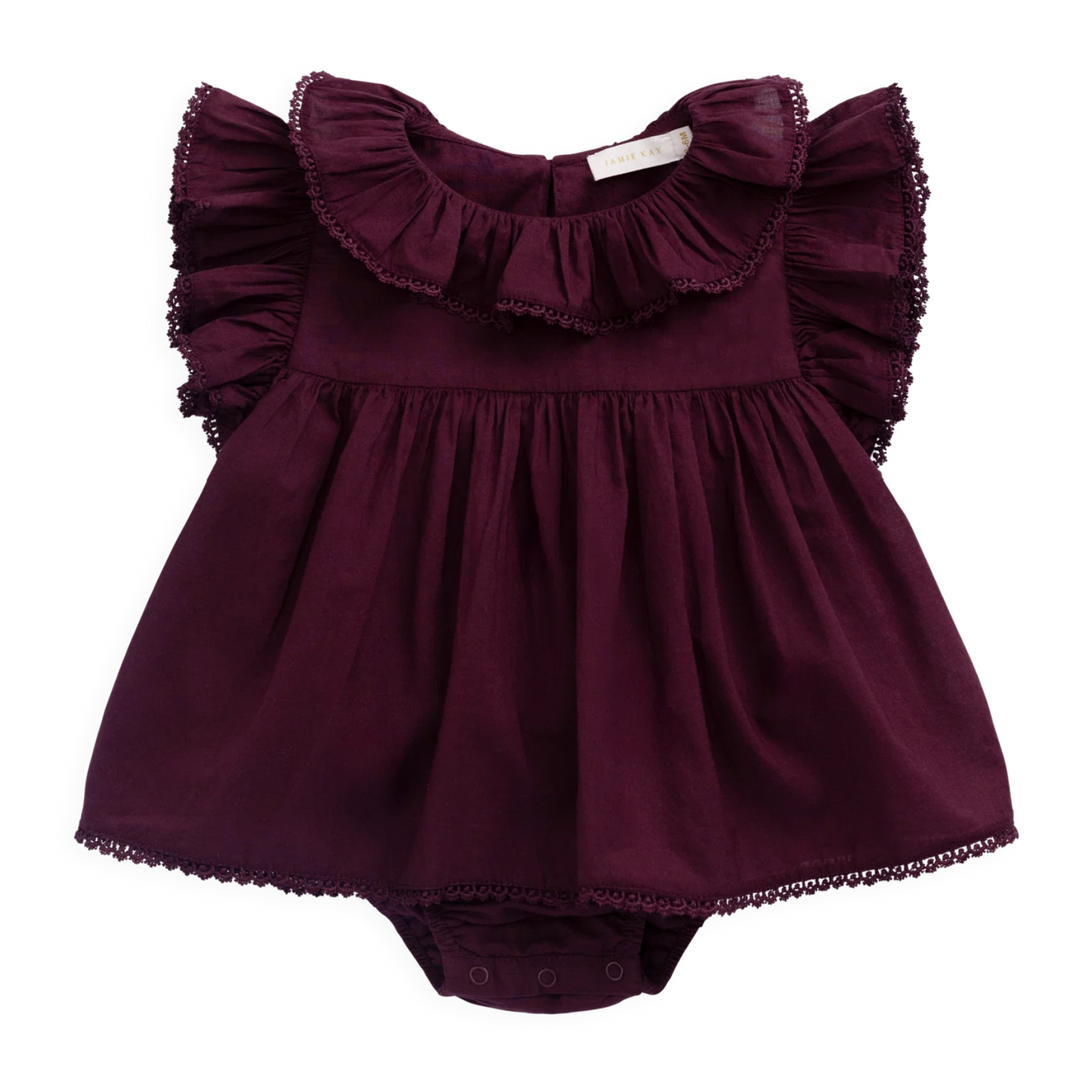 Frannie Playsuit - Fig | Jamie Kay