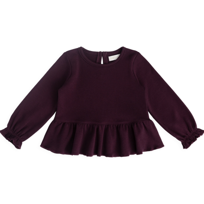 Pima Cotton Bailey Top - Fig | Jamie Kay
