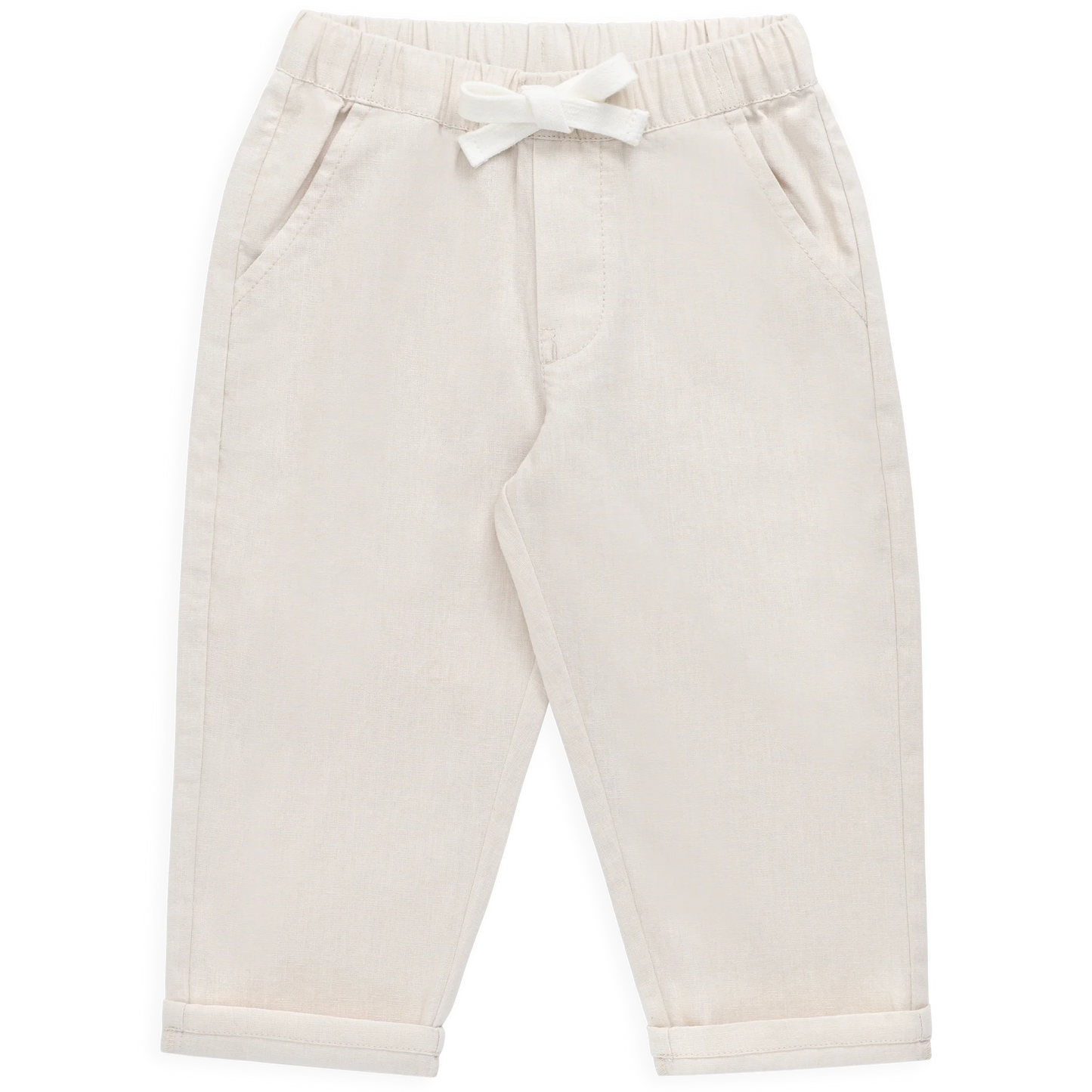 Ali Linen/Cotton Pant - Natural | Jamie Kay