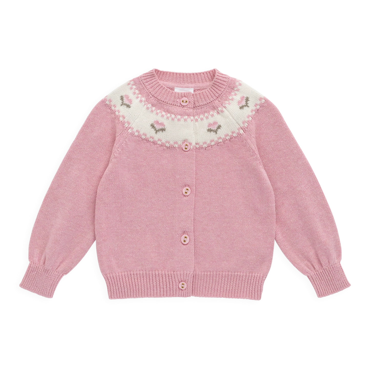 Annette Jacquard Cardigan | Jamie Kay