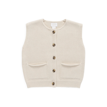 Flynn Vest - Vanilla | Jamie Kay