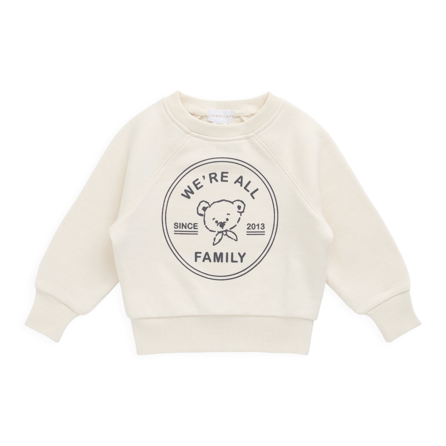 Hayes Sweatshirt - We're All Family Cloud | Jamie Kay