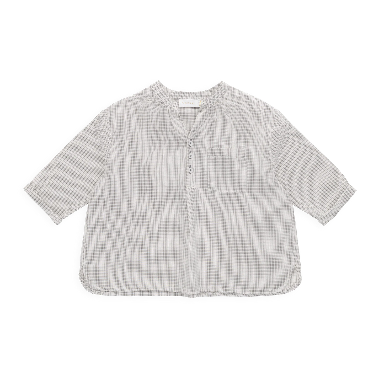 Kenji Top - Cloud check | Jamie Kay