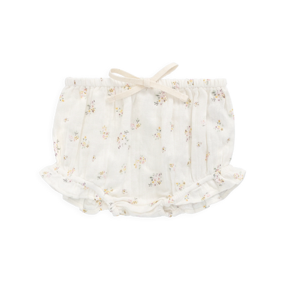 Muslin Frill Bloomer Ayla Whisper | Jamie Kay
