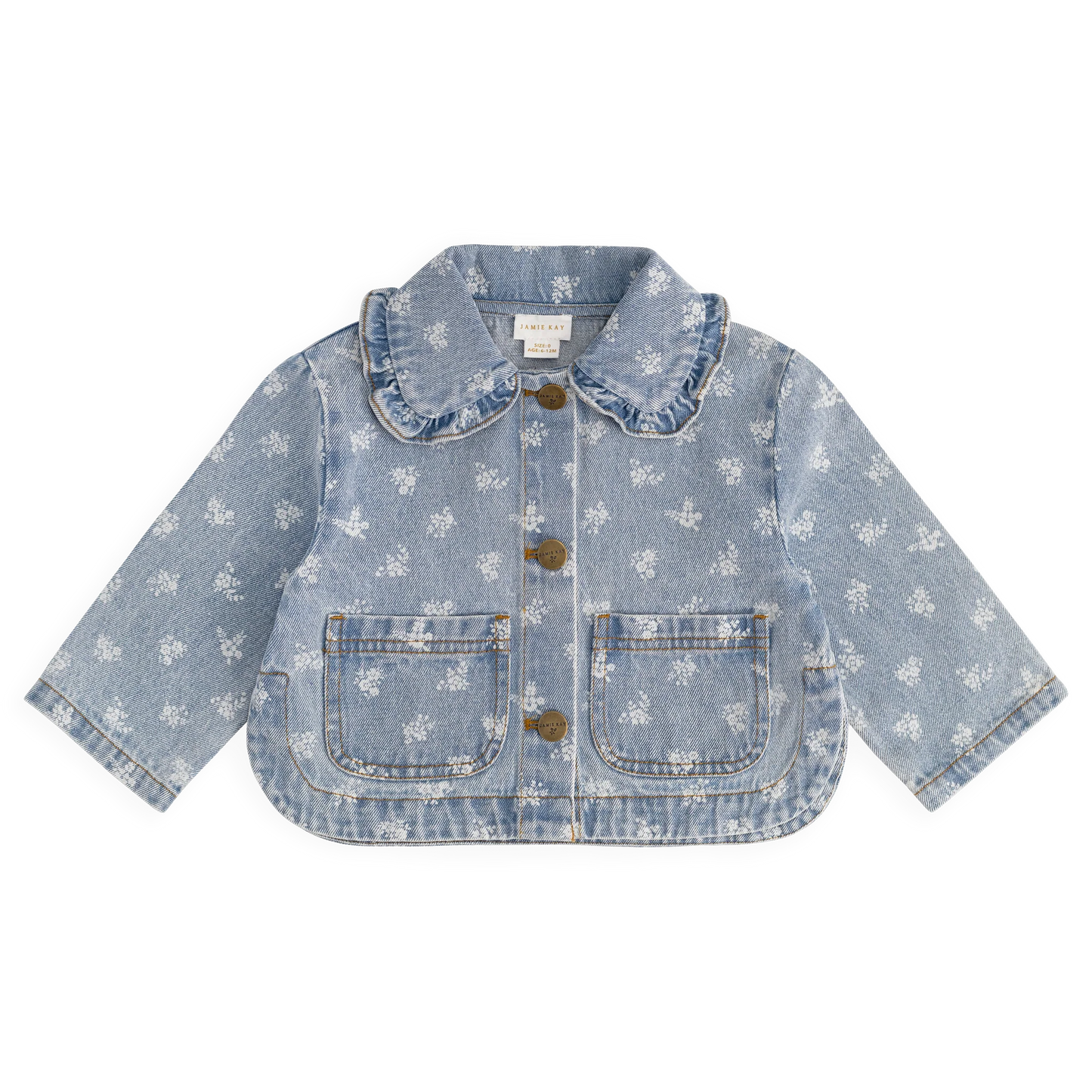 Malani Jacket - Tully Floral Denim | Jamie Kay
