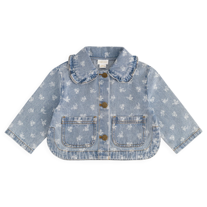 Malani Jacket - Tully Floral Denim | Jamie Kay