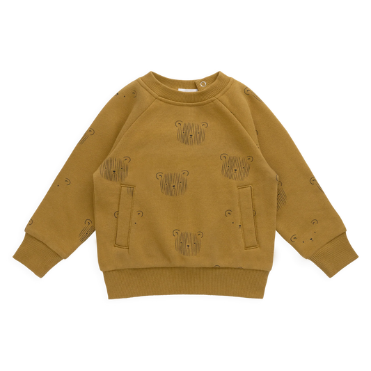 Henry Sweatshirt - Buckwheat Teddy Face | Jamie Kay