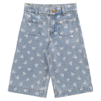 Theodora Pant - Tully Floral Denim | Jamie Kay