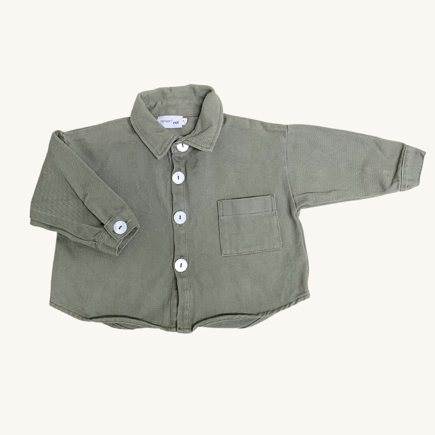 SM | Veste kaki Never Not 12-18 mois