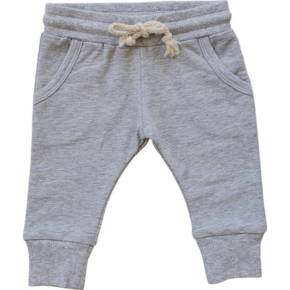 Grey Pocket Joggers | Mebie