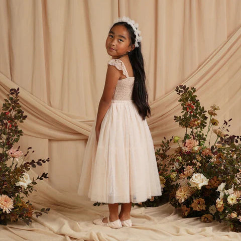 Camilla Dress Antique 2Y | Noralee