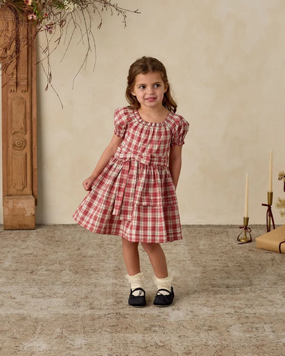 Annette Dress Holiday Tartan | Noralee