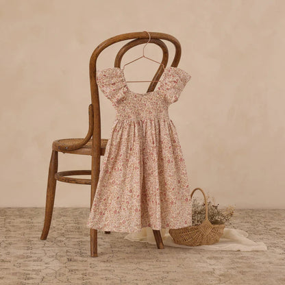 Robe Hazel Jardin Blush | Noralee