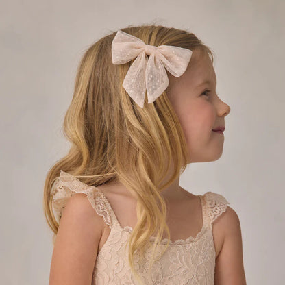 Norah Bow Ecru | Noralee