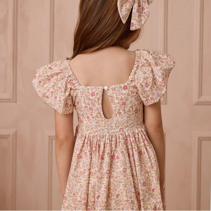 Robe Hazel Jardin Blush | Noralee