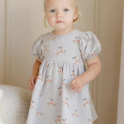 Darla Dress Reindeer | Quincy Mae