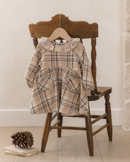 Simone Dress Fall Plaidl | Quincy Mae