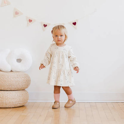 Quincy Mae Cream Cupid Dress