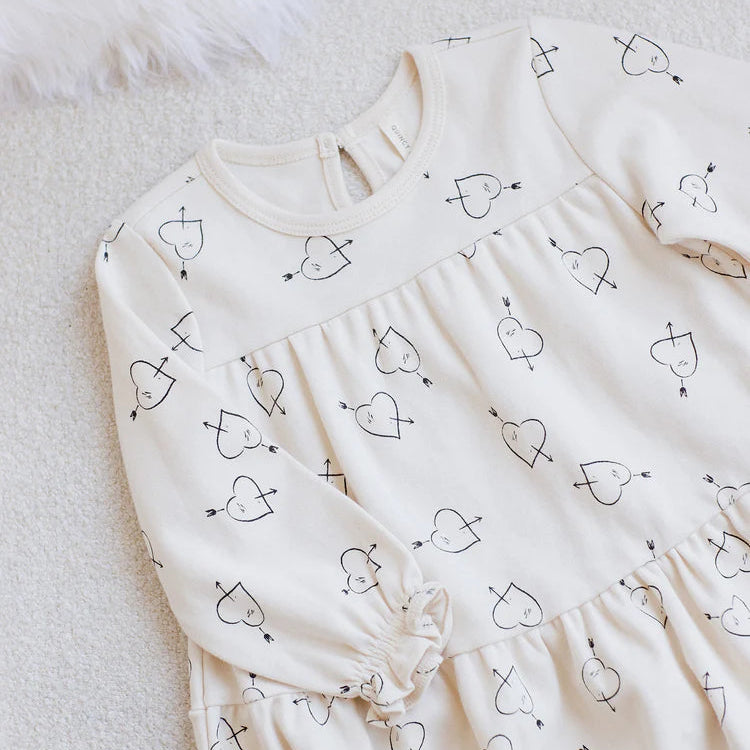 Quincy Mae Cream Cupid Dress