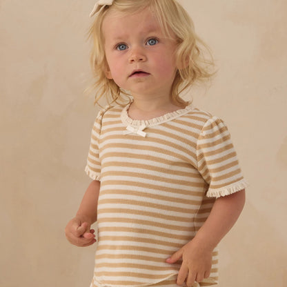 Ruby Set Butterscotch Stripe | Quincy Mae