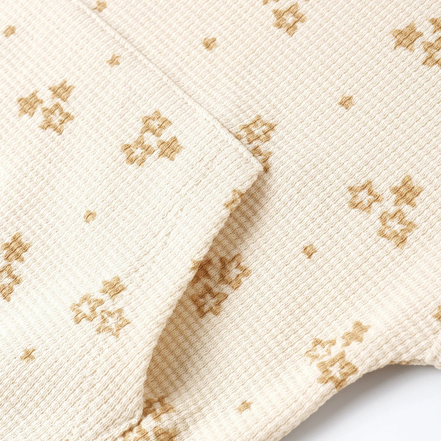 Waffle Slouch Set Marigold 6-12M | Quincy Mae