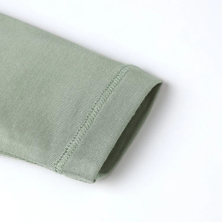 Bamboo Pajamas Set Fern 4-5Y | Quincy Mae