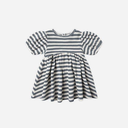 Darla Dress Ocean Stripe | Quincy Mae