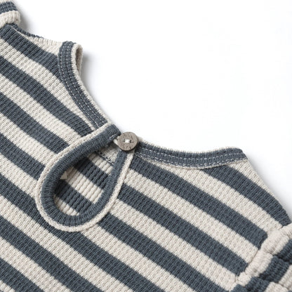 Darla Dress Ocean Stripe | Quincy Mae