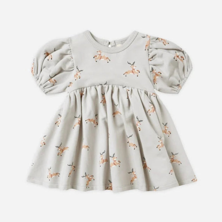 Darla Dress Reindeer | Quincy Mae