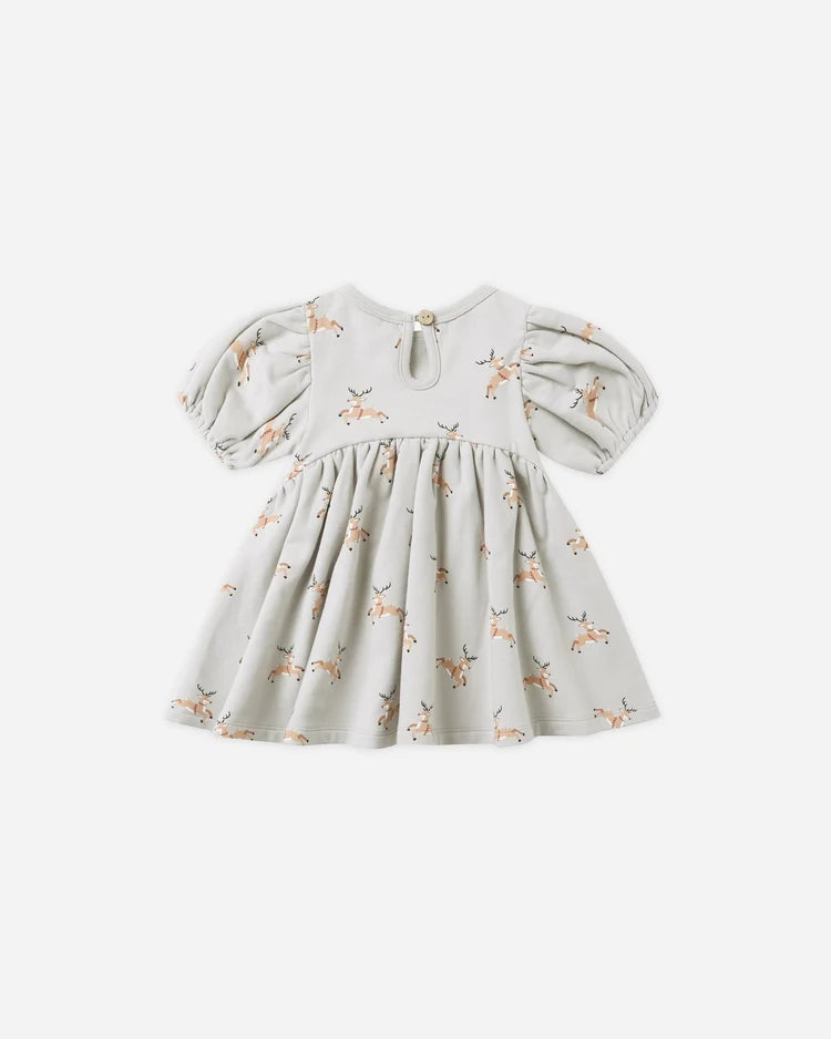 Darla Dress Reindeer | Quincy Mae