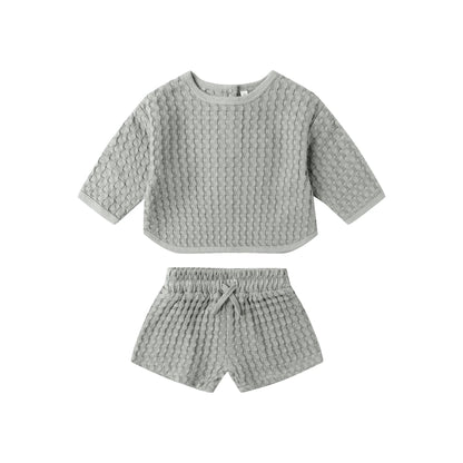 Flynn Set Steel Blue | Quincy Mae