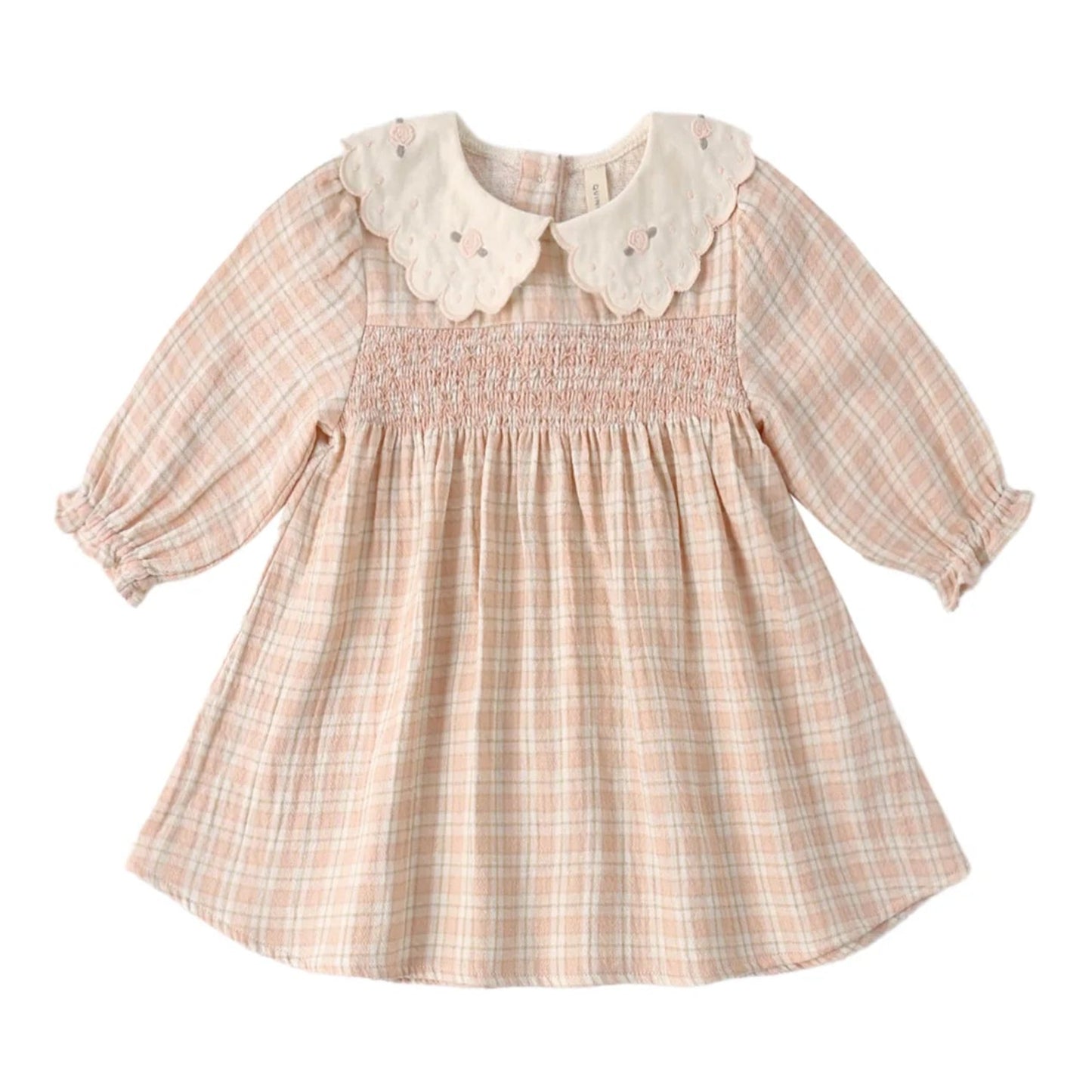 SH | QM Callie Dress and Bloomer Pink Plaid 4-5Y
