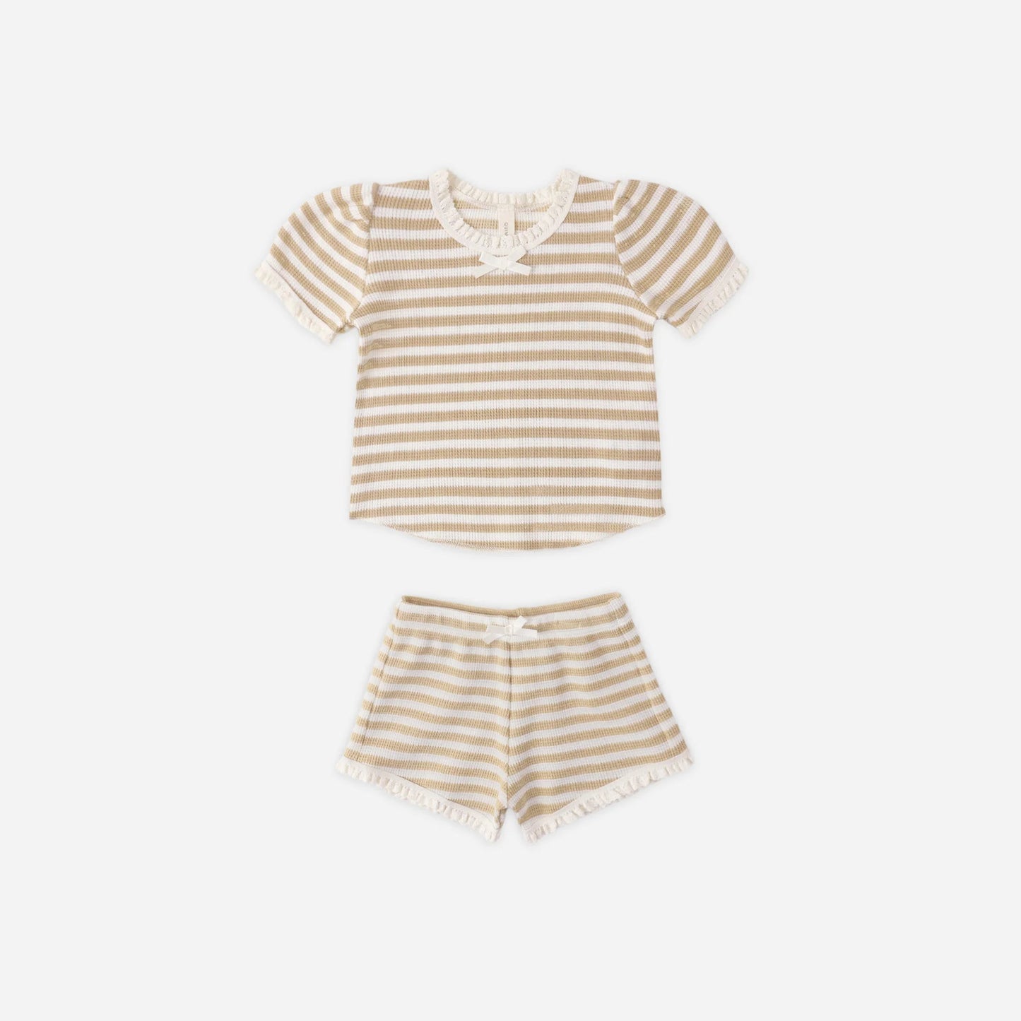 Ruby Set Butterscotch Stripe | Quincy Mae