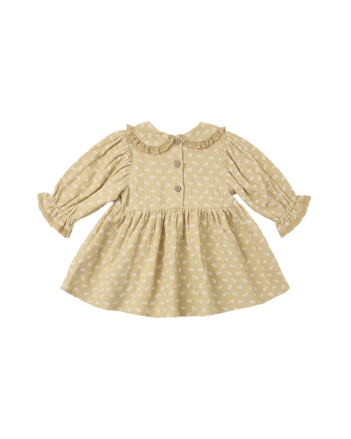 Marisol Dress Butterscotch Floral | Quincy Mae