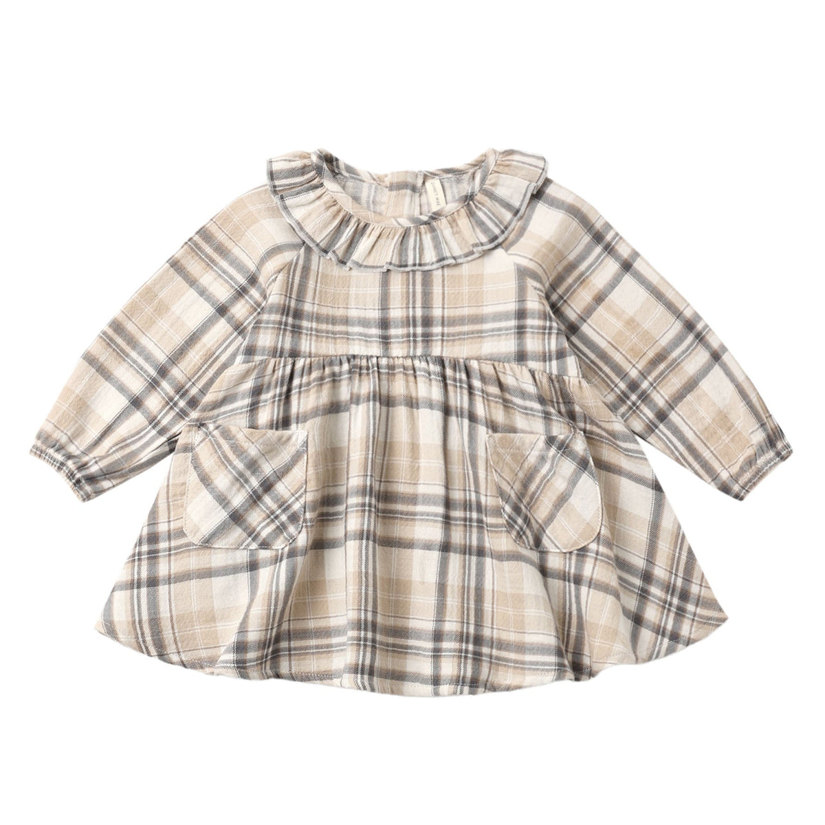 Simone Dress Fall Plaidl | Quincy Mae