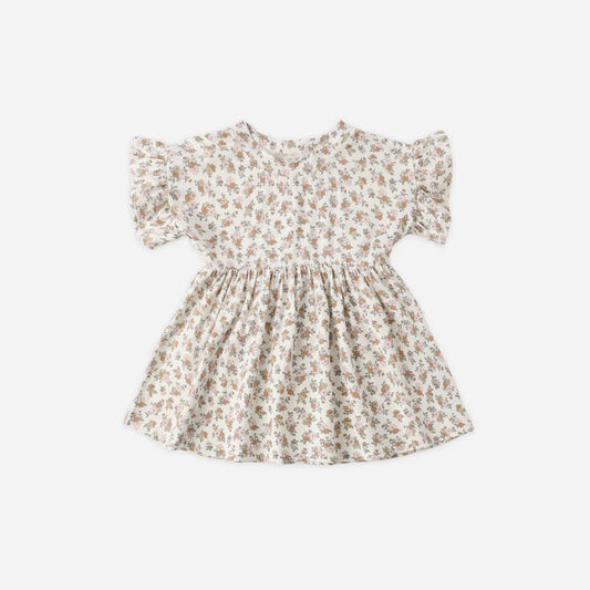 Bamboo Babydoll Dress Wildflower | Quincy Mae