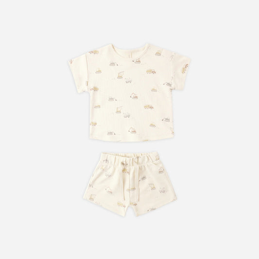 Frankie Set Construction Trucks | Quincy Mae