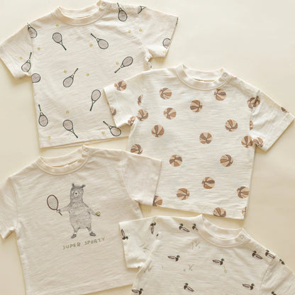 Relaxed Tee Basketball | Rylee +Cru