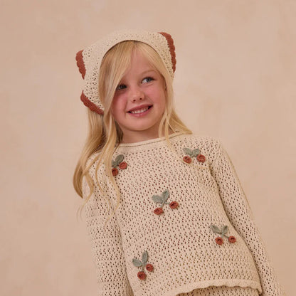 Cherries Sweater | Rylee + Cru