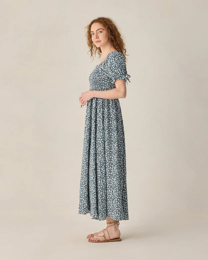 Dallas Dress Navy Floral | Rylee + Cru