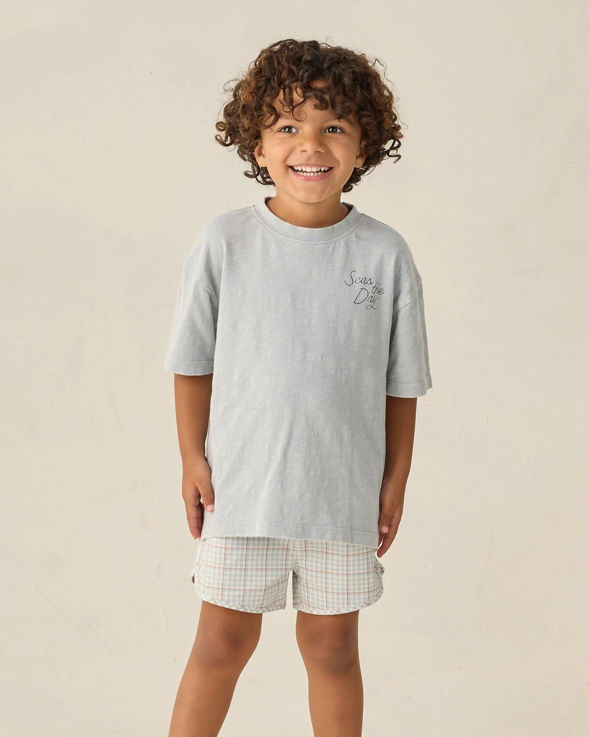 Pointelle Long Sleeve Tee + Heart Ditsy Legging | Quincy Mae