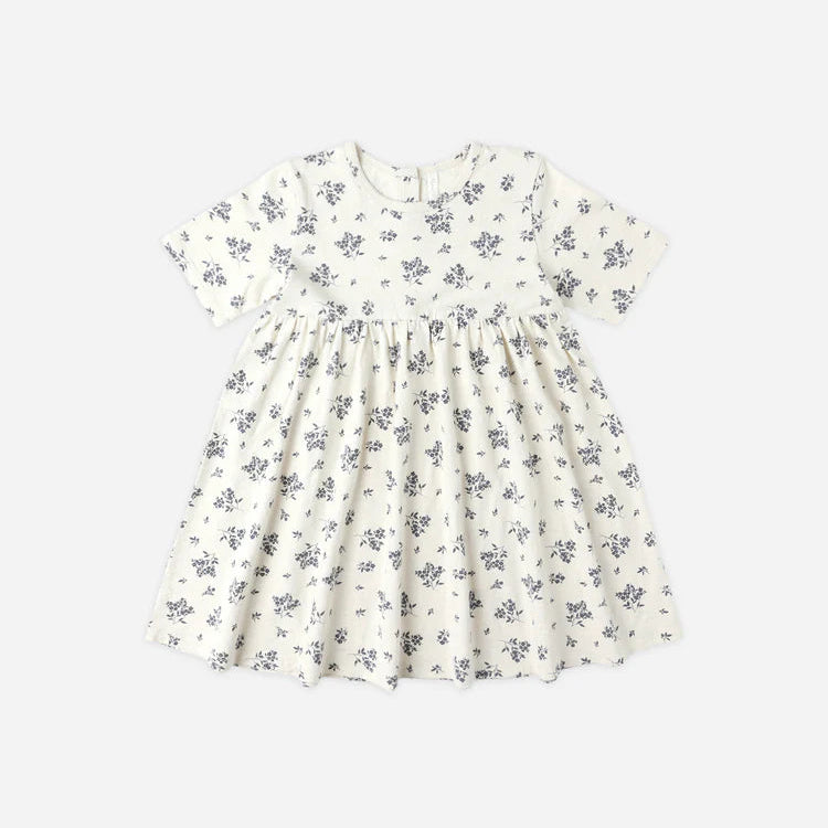 Finn Dress Blue Floral | Rylee + Cru