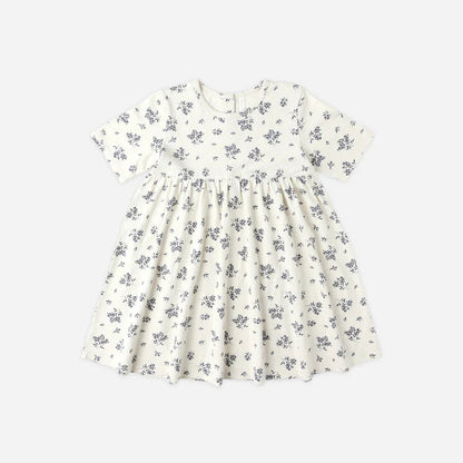 Finn Dress Blue Floral | Rylee + Cru