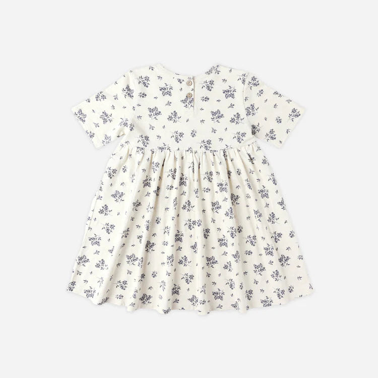Finn Dress Blue Floral | Rylee + Cru