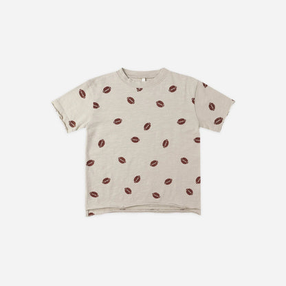 Raw Edge Football Tee | Rylee + Cru