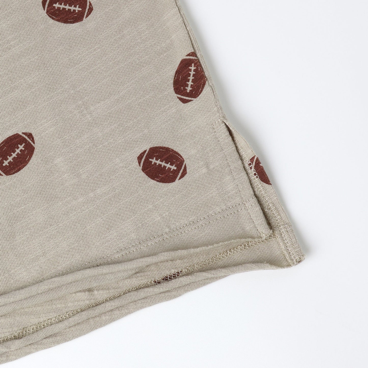 Raw Edge Football Tee | Rylee + Cru
