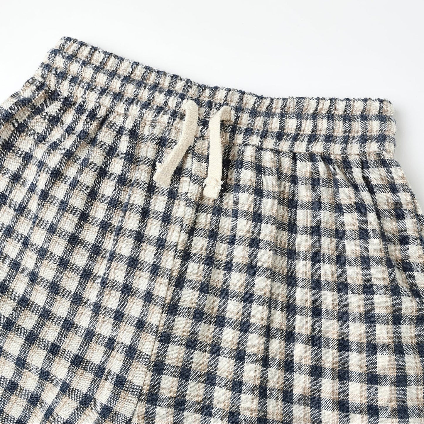 Navy Check pants And Blouse Set | Rylee + Cru