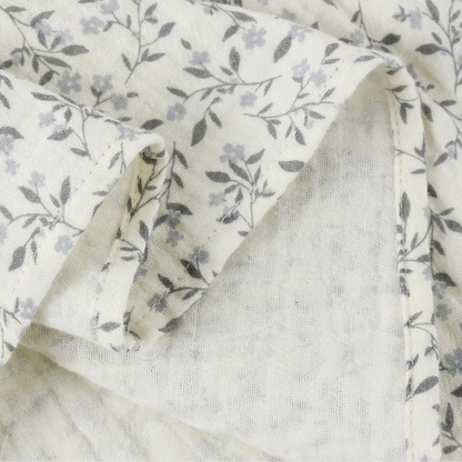 Ruffled Midi Skirt Blue Vines 2-3Y | Rylee + Cru